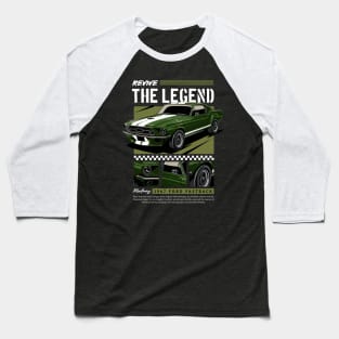 Revive The Legend 1967 Mustang Baseball T-Shirt